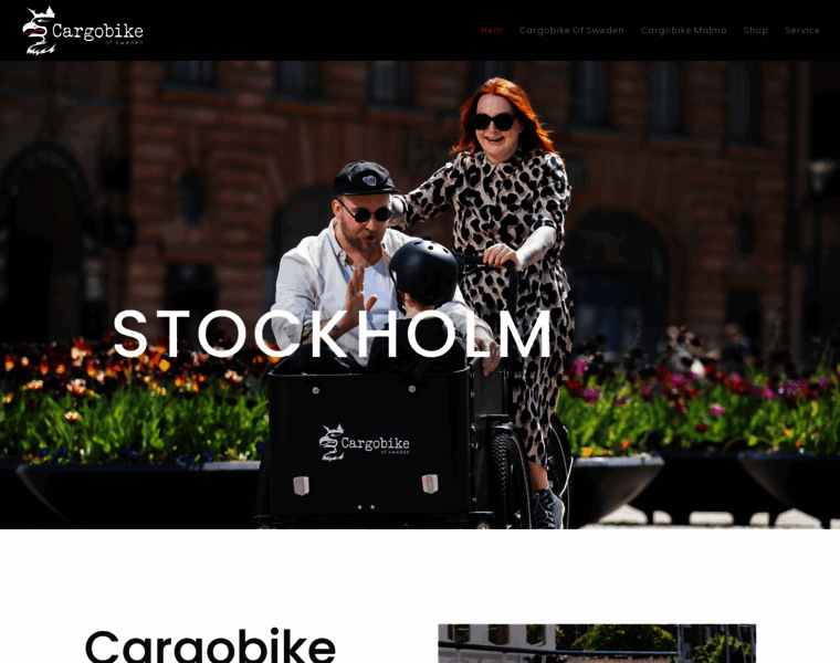 Cargobikestockholm.se thumbnail