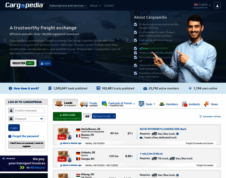 Cargopedia.net thumbnail