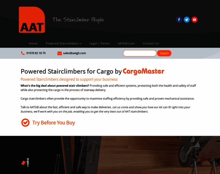 Cargostairclimber.com thumbnail