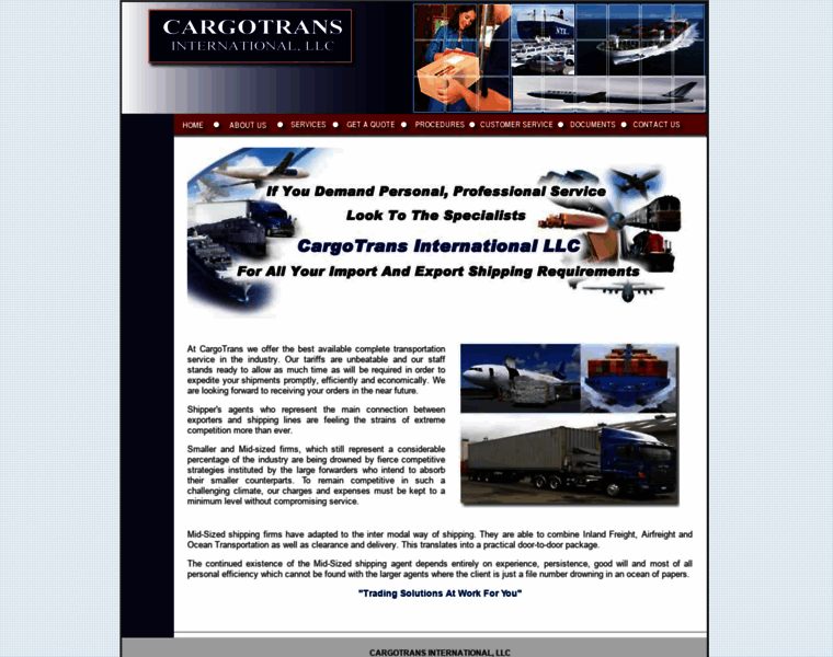 Cargotrans-intl.com thumbnail