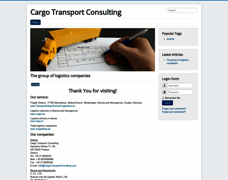 Cargotransportconsulting.com thumbnail