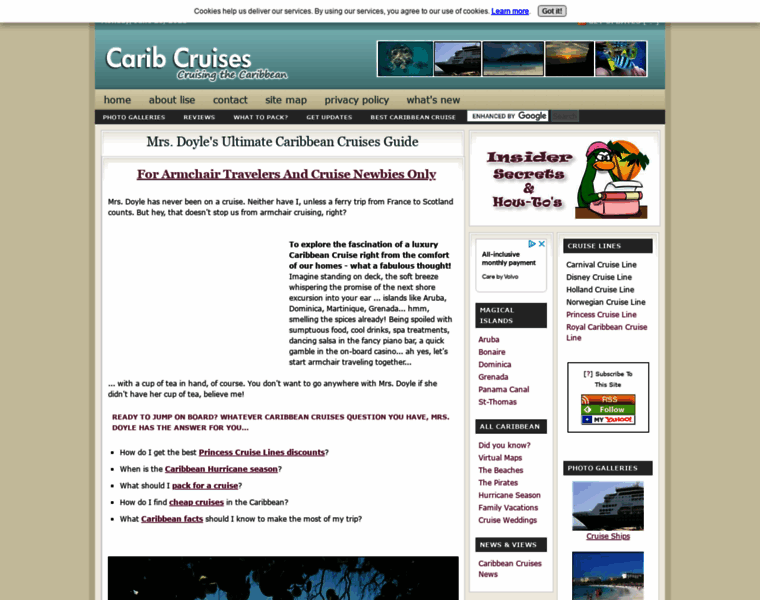 Carib-cruises.com thumbnail