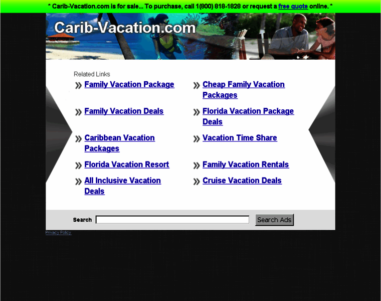 Carib-vacation.com thumbnail