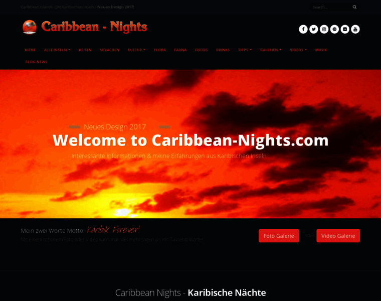 Caribbean-nights.com thumbnail
