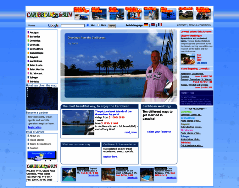 Caribbean-sun.com thumbnail