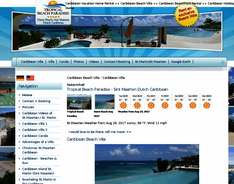 Caribbean-villa.info thumbnail