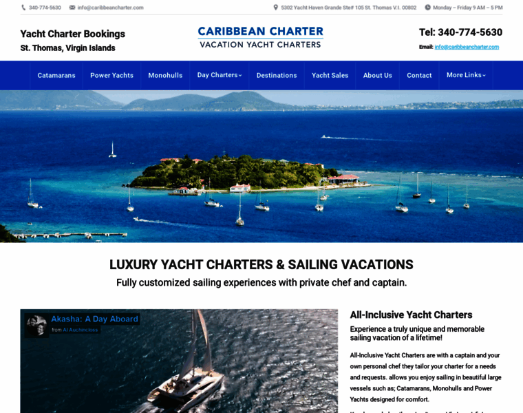 Caribbeancharter.com thumbnail