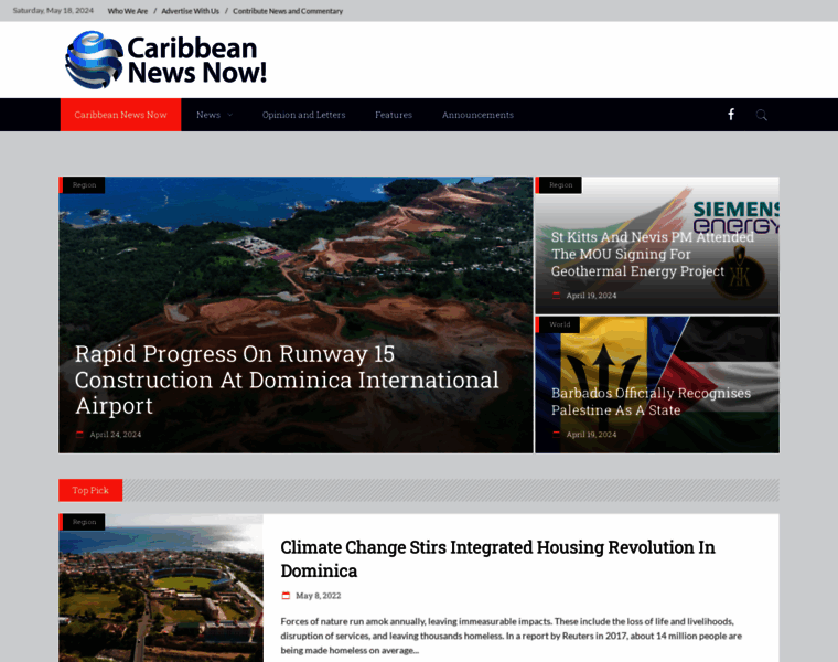 Caribbeannewsnow.com thumbnail