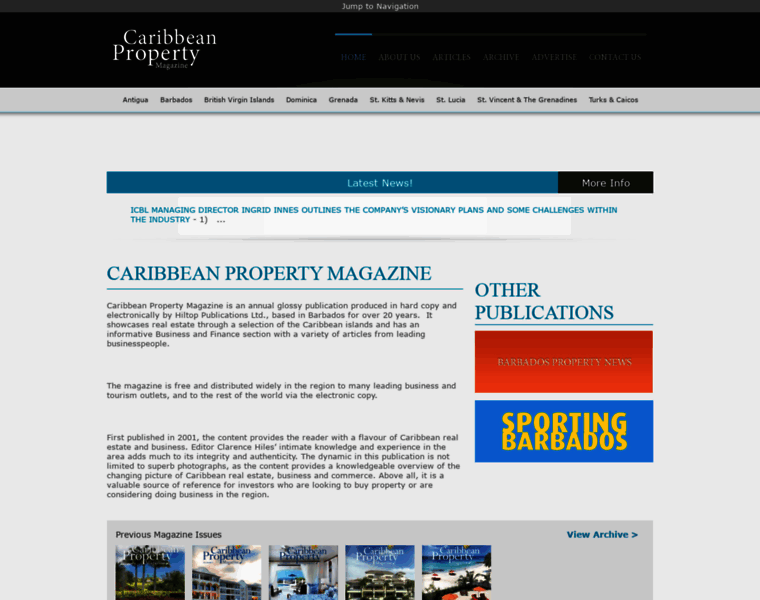 Caribbeanpropertymag.com thumbnail