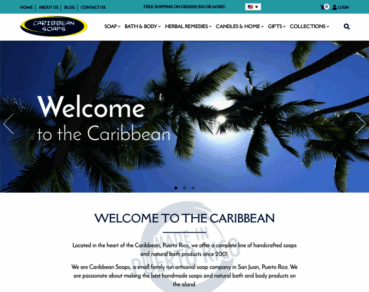 Caribbeansoaps.com thumbnail