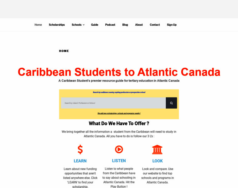 Caribbeanstudentstoatlanticcanada.com thumbnail