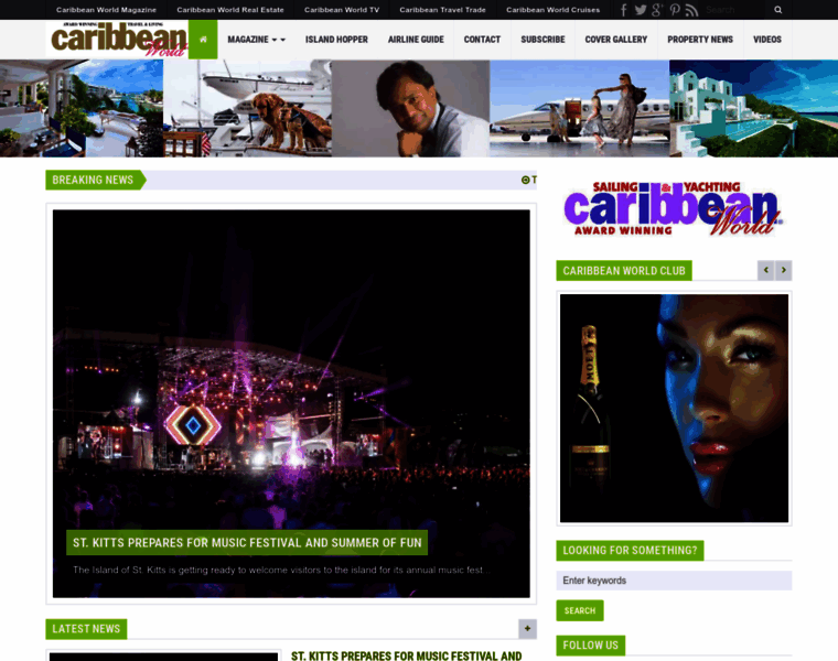 Caribbeanworld-magazine.com thumbnail