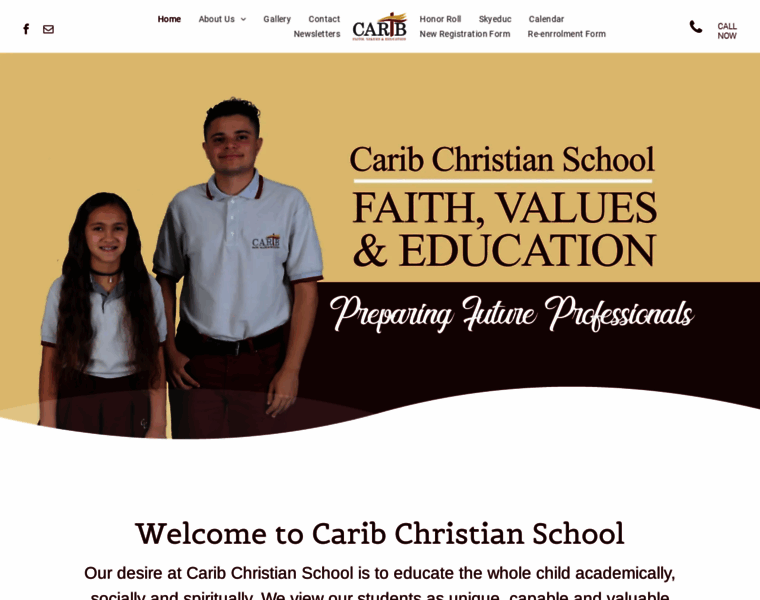 Caribchristianschool.com thumbnail