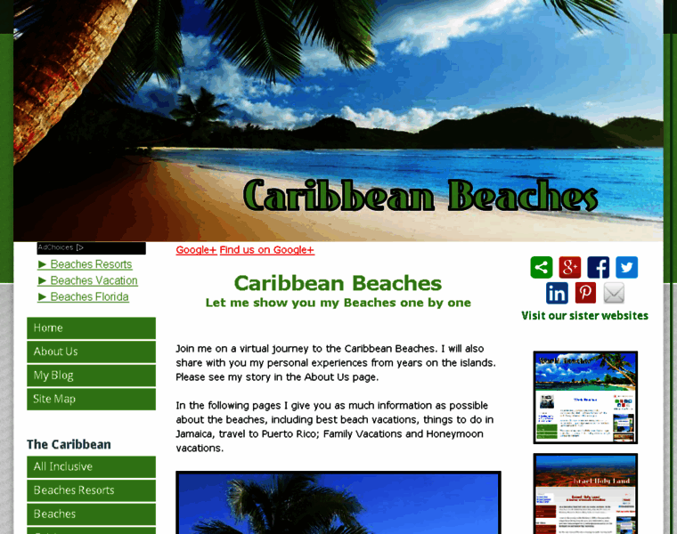 Caribeaches.com thumbnail