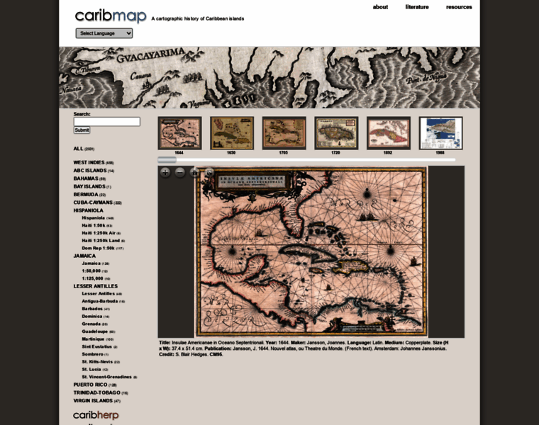 Caribmap.org thumbnail
