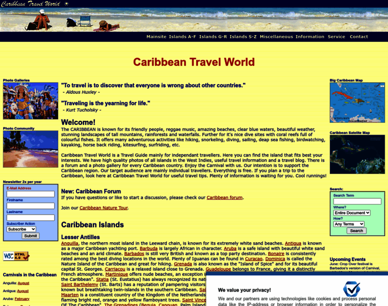 Caribsurf.net thumbnail