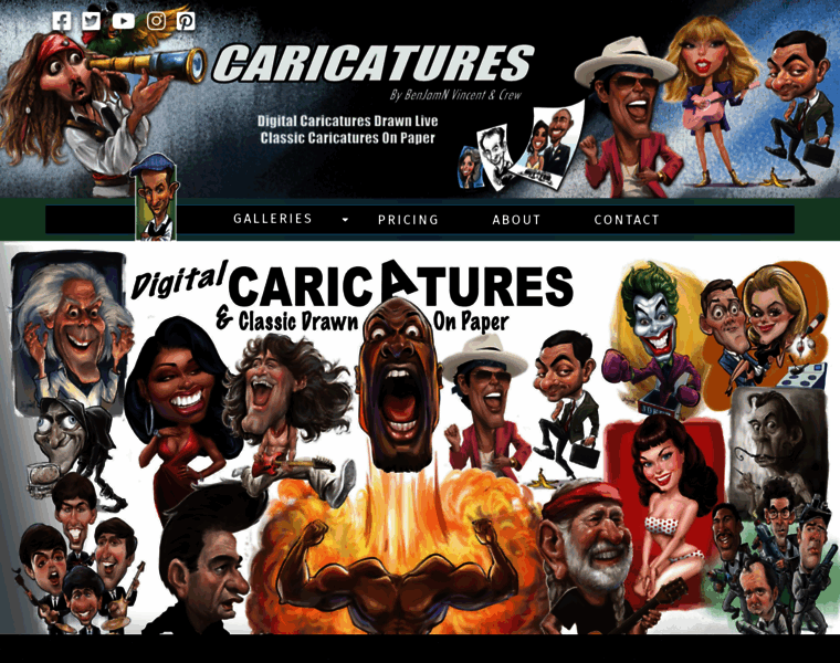 Caricatureartists.biz thumbnail
