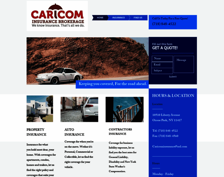 Caricominsurance.net thumbnail