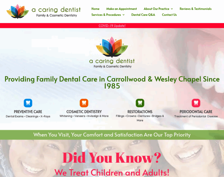 Caring-dentist.com thumbnail