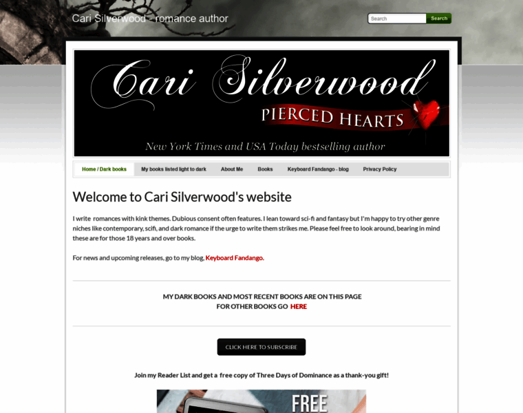 Carisilverwood.net thumbnail