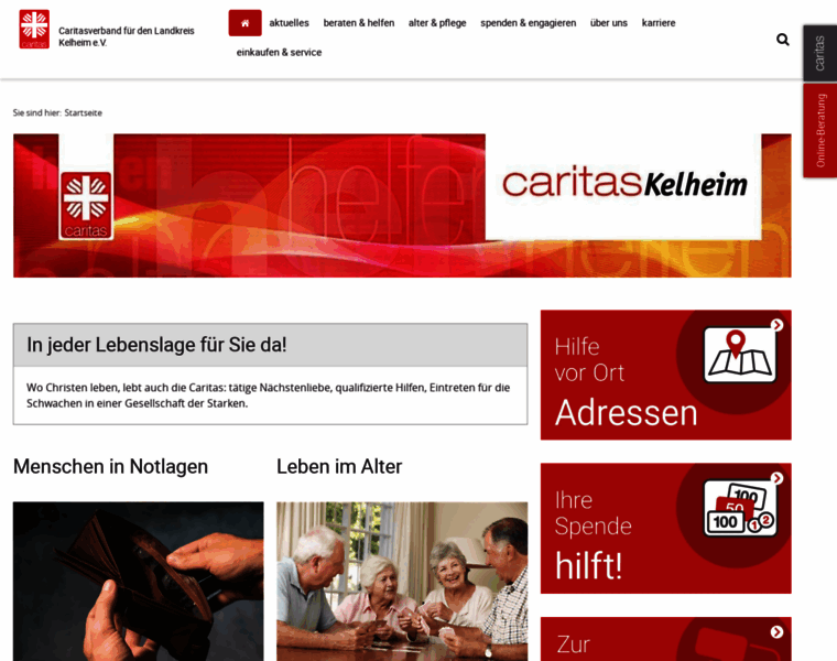 Caritas-kelheim.de thumbnail
