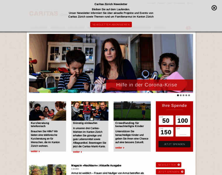 Caritas-zuerich.ch thumbnail