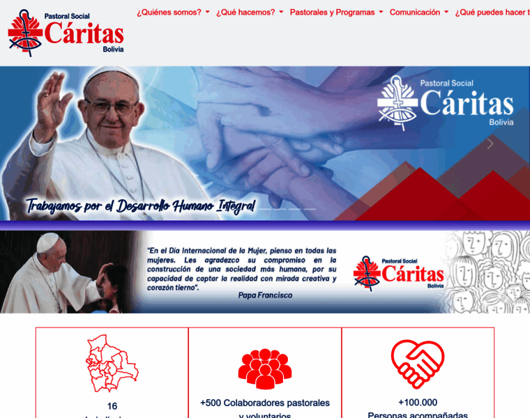 Caritasbolivia.org thumbnail