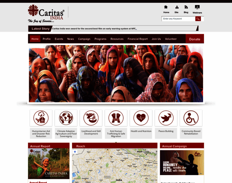 Caritasindia.org thumbnail