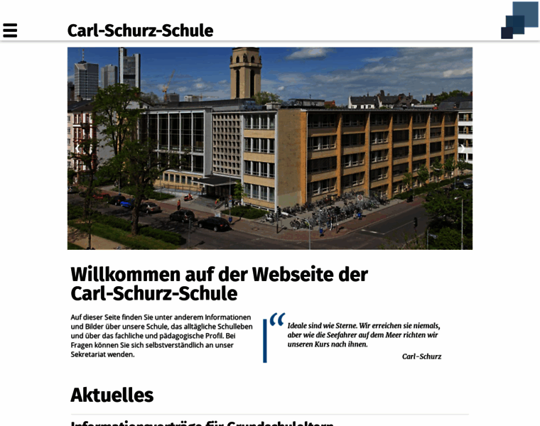 Carl-schurz-schule.de thumbnail