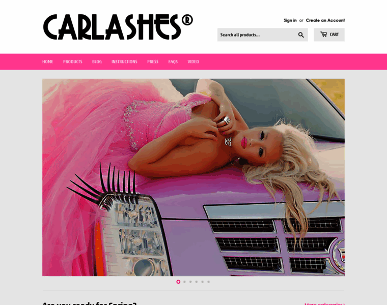 Carlashes.com thumbnail