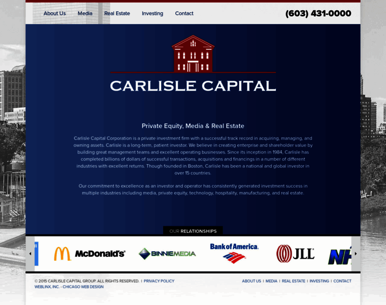 Carlislecapital.com thumbnail