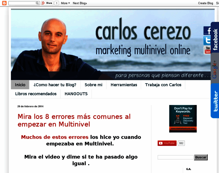 Carloscerezo.com thumbnail