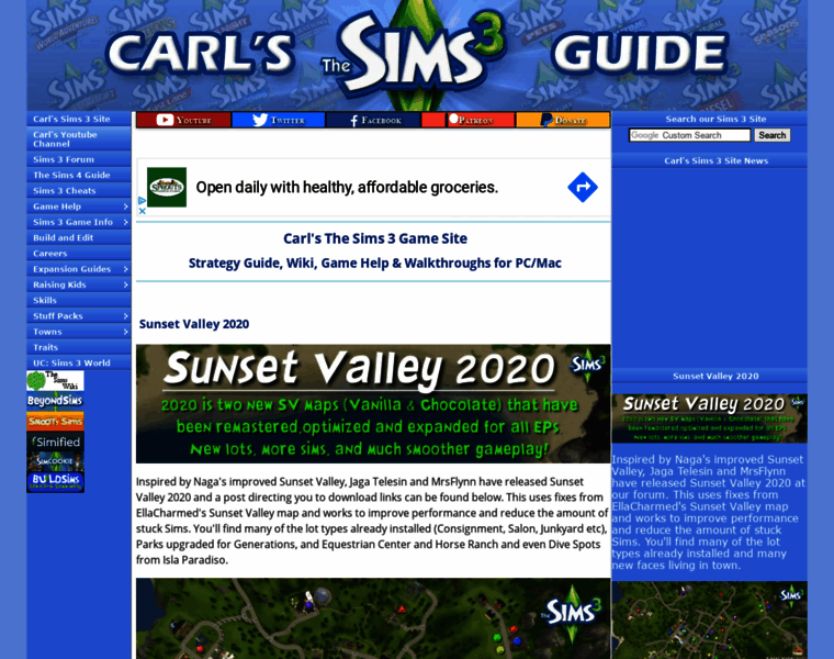 Carls-sims-3-guide.com thumbnail