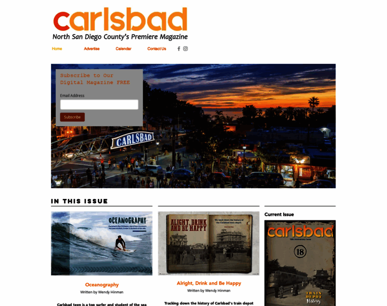 Carlsbadmagazine.com thumbnail