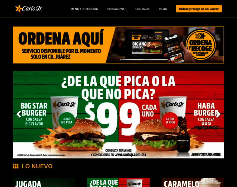 Carlsjr.com.mx thumbnail