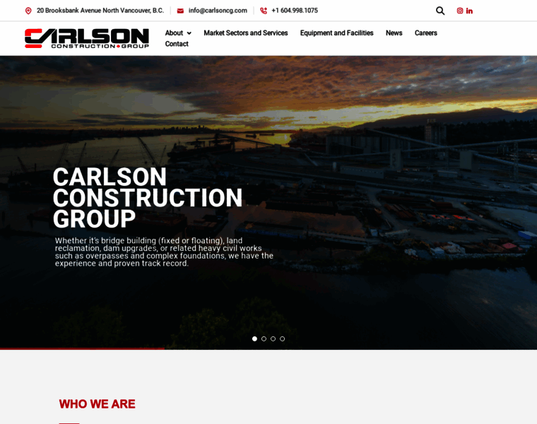 Carlsonconstructiongroup.com thumbnail