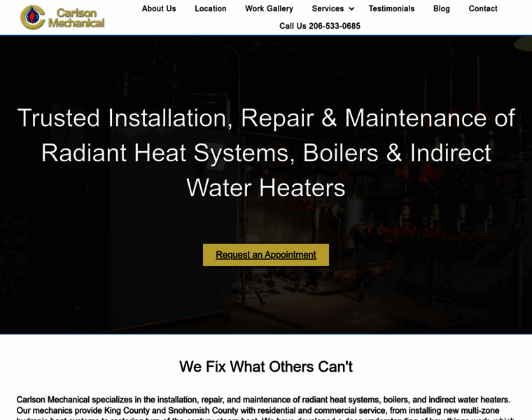 Carlsonmech.com thumbnail
