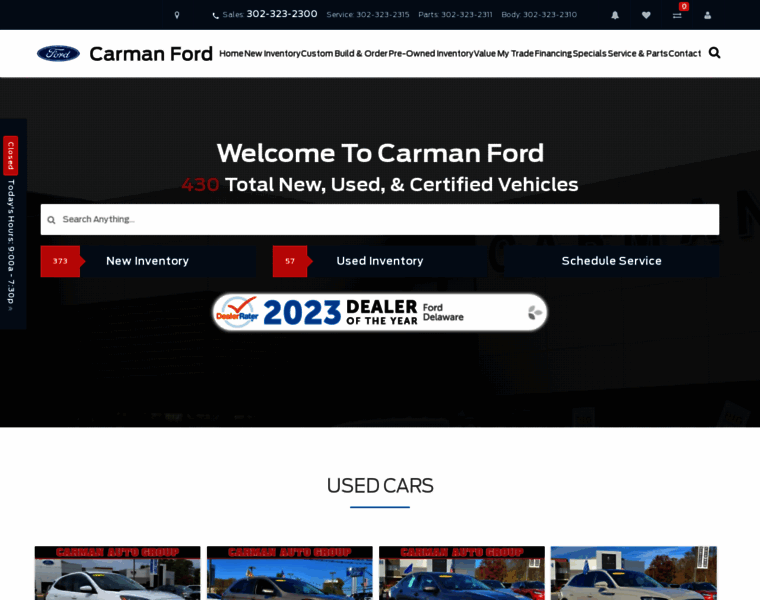 Carman-ford.com thumbnail