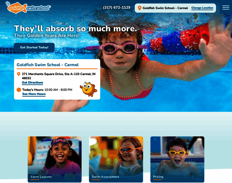 Carmel.goldfishswimschool.com thumbnail