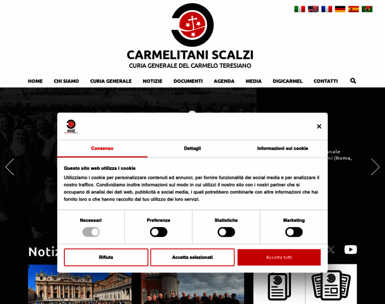 Carmelitaniscalzi.com thumbnail