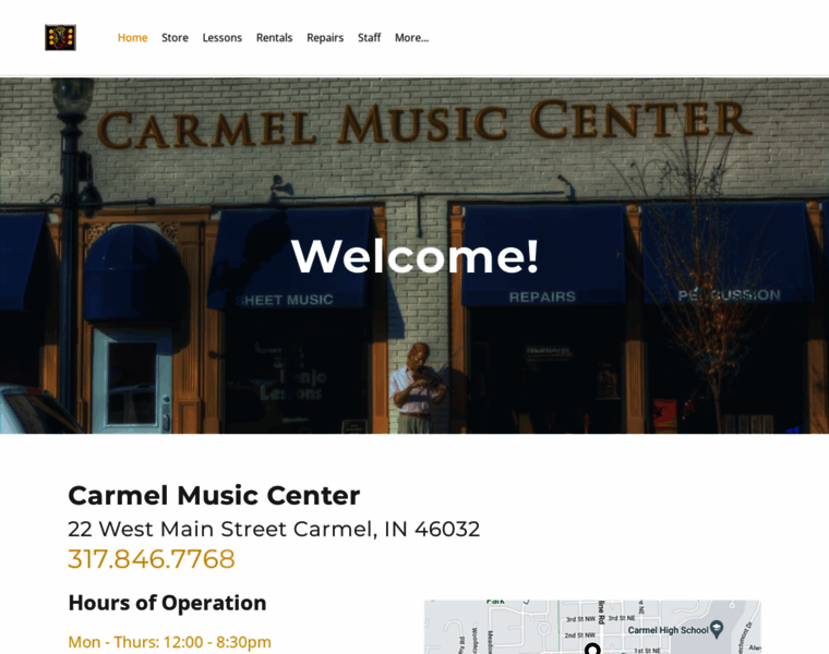 Carmelmusiccenter.com thumbnail