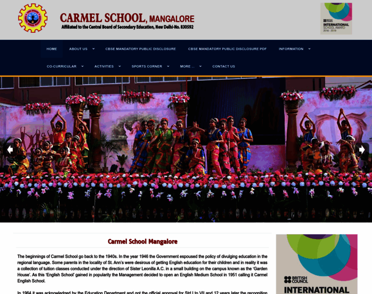 Carmelschoolmangalore.com thumbnail