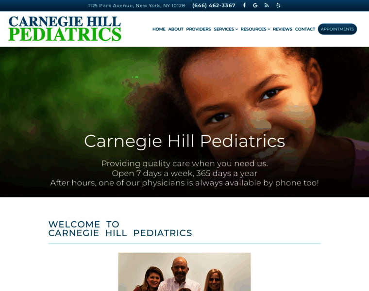Carnegiehillpediatrics.com thumbnail