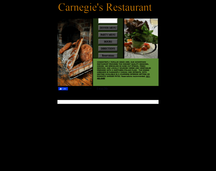 Carnegies-restaurant.com thumbnail