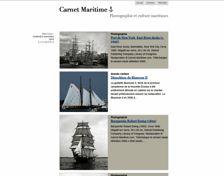 Carnet-maritime.com thumbnail