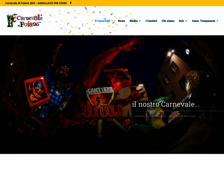 Carnevaledifoiano.it thumbnail