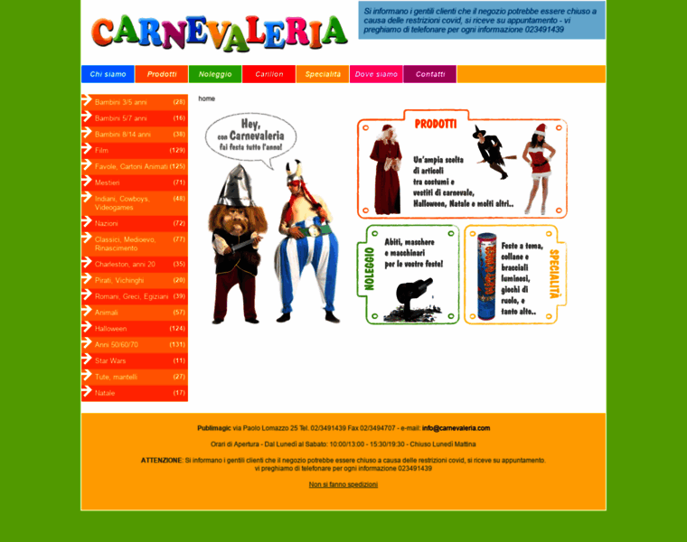 Carnevaleria.com thumbnail