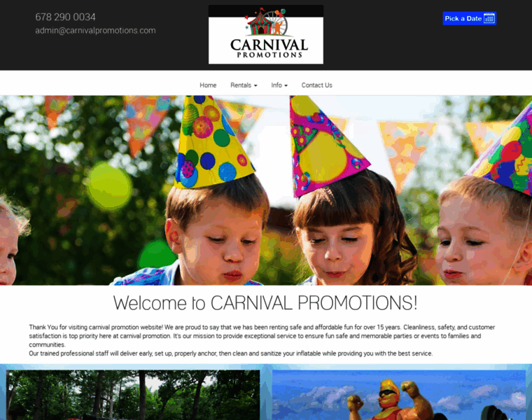 Carnivalpromotions.com thumbnail