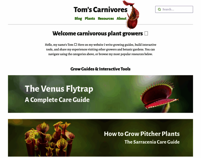 Carnivorousplants.co.uk thumbnail
