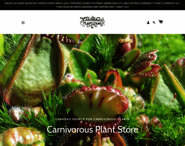Carnivorousplantstore.com thumbnail